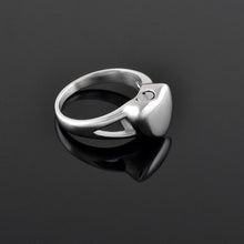 Load image into Gallery viewer, Heart Shaped Cremation Urn Ring