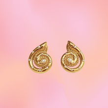 Load image into Gallery viewer, Shell Titanium Chunky Earrings