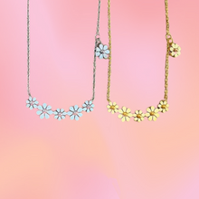 Load image into Gallery viewer, Titanium Daisy Garden Necklace