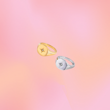 Load image into Gallery viewer, Shimmering Star Titanium Rings