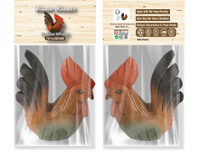 Load image into Gallery viewer, Painted Wooden Musical Whistle Rooster Instrument