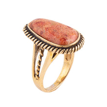 Load image into Gallery viewer, Roped Sponge Coral Ring