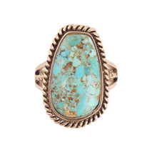 Load image into Gallery viewer, Roped Turquoise Ring