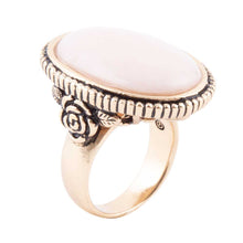 Load image into Gallery viewer, Rosie Pink Opal and Golden Bronze Ring