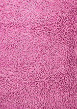 Load image into Gallery viewer, DaDa Bedding Fuchsia Magenta Pink Shaggy Soft Chenille Noodle Carpet Rug Bath Mat