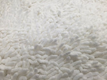 Load image into Gallery viewer, Tache Solid White Ivory 100% Cotton Chenille Runner, Doormats, All Area Rug