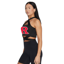 Load image into Gallery viewer, Rutgers Black Multi Way Bandeau Top