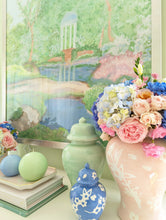 Load image into Gallery viewer, Sakura Ginger Jars in Sea Glass Green