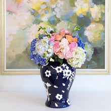 Load image into Gallery viewer, Sakura Ginger Jars in Serenity Blue