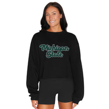 Load image into Gallery viewer, Michigan State Cursive Crewneck