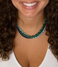 Load image into Gallery viewer, Scarsdale Multi Stone Colorful Statement Necklace
