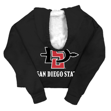 Load image into Gallery viewer, SDSU Aztecs Varsity Furry Hoodie