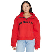 Load image into Gallery viewer, San Diego State Aztecs Quarter Zip Sweatshirt