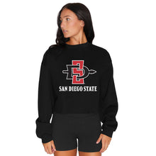 Load image into Gallery viewer, San Diego State Aztecs Black Crewneck