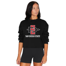 Load image into Gallery viewer, San Diego State Aztecs Black Crewneck