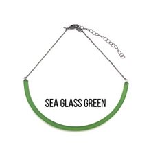 Load image into Gallery viewer, Frosted Bar Necklace *