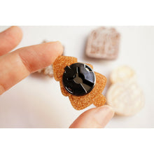 Load image into Gallery viewer, Set of 4 Gingerbread Cookie Button Covers by Laliblue