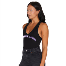 Load image into Gallery viewer, Stephen F. Austin SFA Black Bodysuit