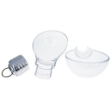 Load image into Gallery viewer, Clear Plastic Bulb Ornaments 5.25 Inches