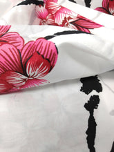 Load image into Gallery viewer, DaDa Bedding Floral Cherry Blossoms Red Purple Fitted Sheet &amp; Pillow Cases Set (FTS8318)