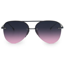 Load image into Gallery viewer, Smaller Megan 2 Faded Purple Pink - Tangle Free Aviator Sunglasses