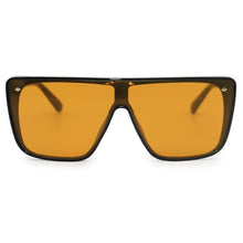 Load image into Gallery viewer, Sustainable Rayz - Limited Edition Yellow Squared Sunglasses