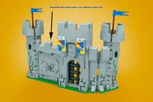Load image into Gallery viewer, Castle Wall (Breakable) - Custom Castle Modular Building Set