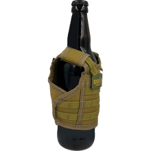 Load image into Gallery viewer, BRB-002-A Border Patrol Agent Tactical Beverage Bottle or Can Cooler Vest CBP BPA with removable patches perfect gift for Challenge Coin collectors
