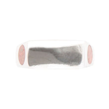 Load image into Gallery viewer, Signet Orange Sponge Coral and Sterling Silver In The Hole Ring