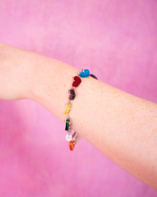 Load image into Gallery viewer, 12 Eras Silver Titanium Charm Bracelet