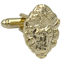 Load image into Gallery viewer, PBX-004-A Law Enforcement Officers Memorial National Police Memorial Lion Cufflinks PBA FOP FLEOA