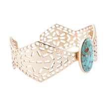 Load image into Gallery viewer, Skyler Turquoise Cuff Bracelet