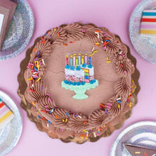 Load image into Gallery viewer, "Slice, Slice Baby" Birthday Cake Brooch by Lipstick &amp; Chrome x Club Eggie