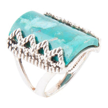 Load image into Gallery viewer, Sluice Genuine turquoise Ring