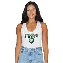 Load image into Gallery viewer, Southeastern Louisiana Lions White Bodysuit