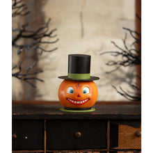 Load image into Gallery viewer, Smiling Pumpkin Container by Bethany Lowe Designs