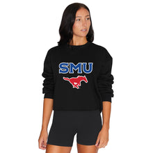 Load image into Gallery viewer, SMU Mustangs Black Crewneck