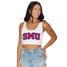 Load image into Gallery viewer, SMU Mustangs Crop Tank Top
