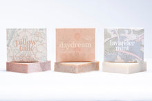 Load image into Gallery viewer, moisturizing soap • Daydream • made with coconut oil, olive oil, babassu, honey &amp; clay
