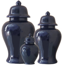 Load image into Gallery viewer, Navy Blue Ginger Jars