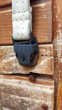Load image into Gallery viewer, 10 Ft Black Standard Buckle Spa Hot Tub Cover Adjustable Wind Straps | 2 COMPLETE KITS