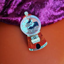 Load image into Gallery viewer, Spooky Sweet Gumball Machine Brooch by Cherryloco Jewellery
