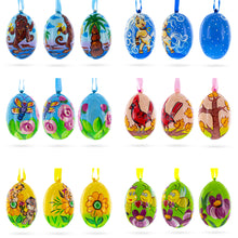Load image into Gallery viewer, Monkey, Cardinal Bird, Butterfly, Pony and Bee Wooden Christmas Ornaments 3 Inch