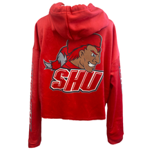 Load image into Gallery viewer, Sacred Heart Pioneers Varsity Furry Hoodie