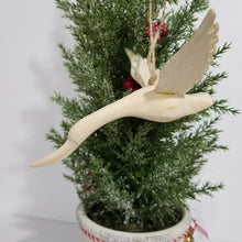 Load image into Gallery viewer, Wooden Flying Heron ornament