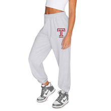Load image into Gallery viewer, Temple Owls Gray Sweatpants