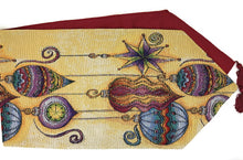 Load image into Gallery viewer, DaDa Bedding Bohemian Ornaments Colorful Holiday Lanterns Tapestry Dining Table Runner (14916)