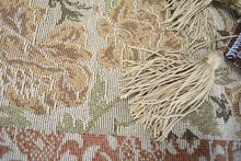 Load image into Gallery viewer, DaDa Bedding Floral Nature Garden Beige Orange Spices Tapestry Table Runner (10072)
