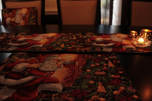 Load image into Gallery viewer, Tache Festive Down the Chimney Woven Tapestry Table Runners (DB11533)