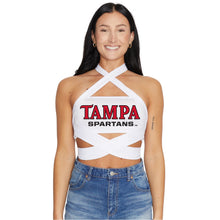 Load image into Gallery viewer, Tampa Spartans White Multi Way Bandeau Top